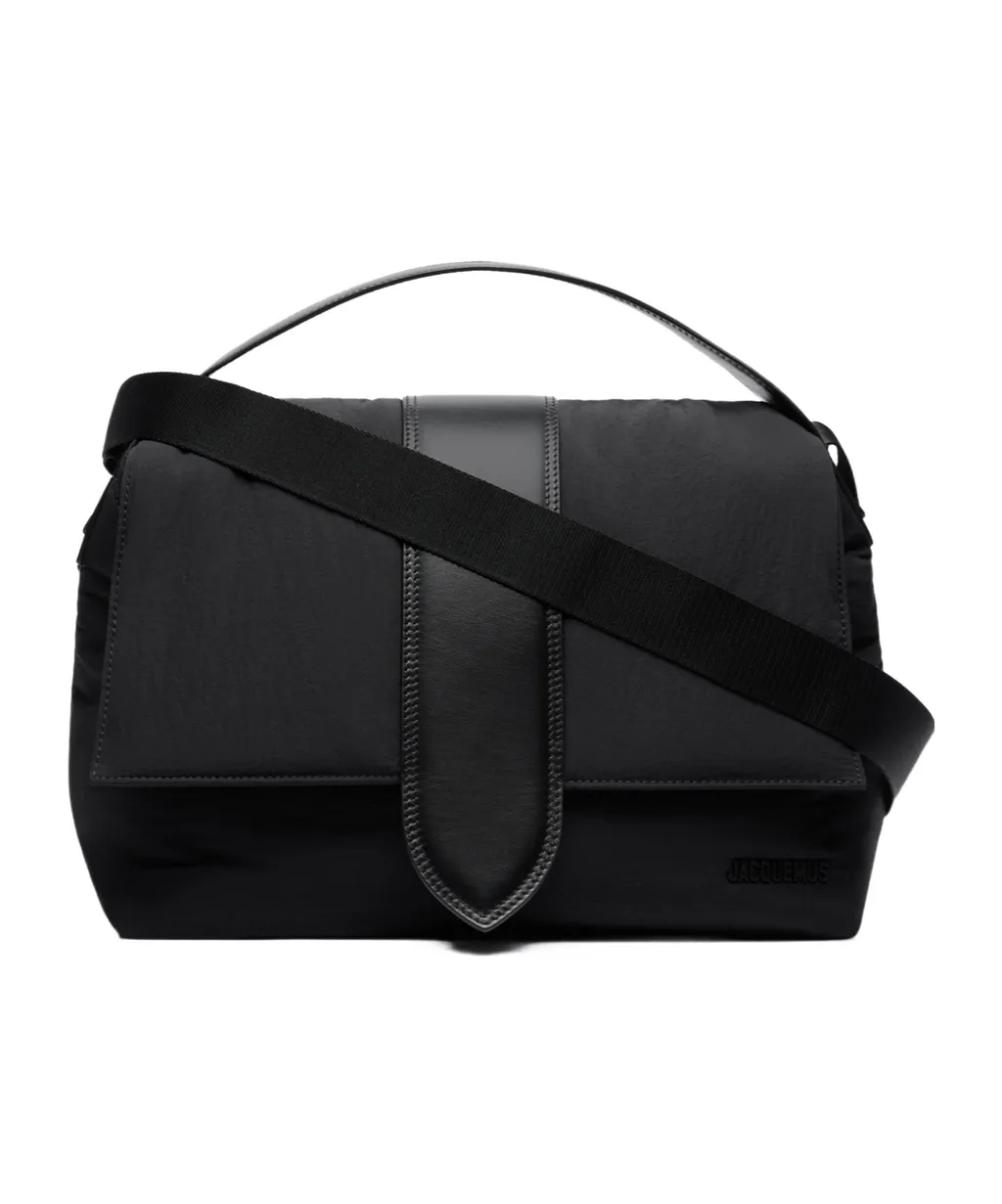 Jacquemus Logo Embossed Messenger Bag