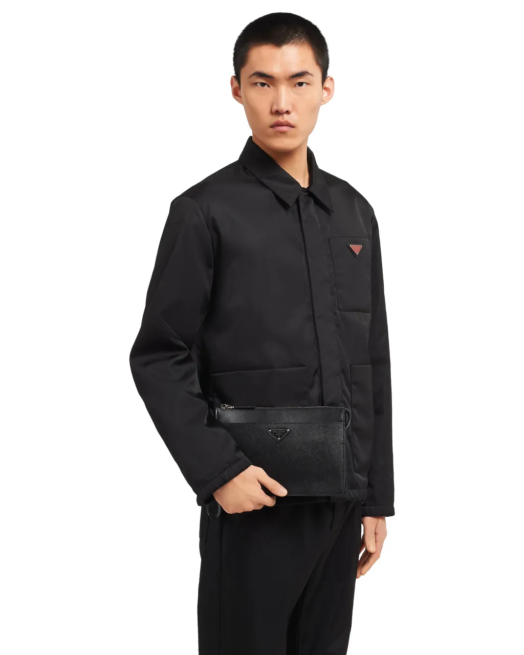 Prada Saffiano Clutch Bag
