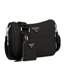 Saffiano-Leather Shoulder Bag