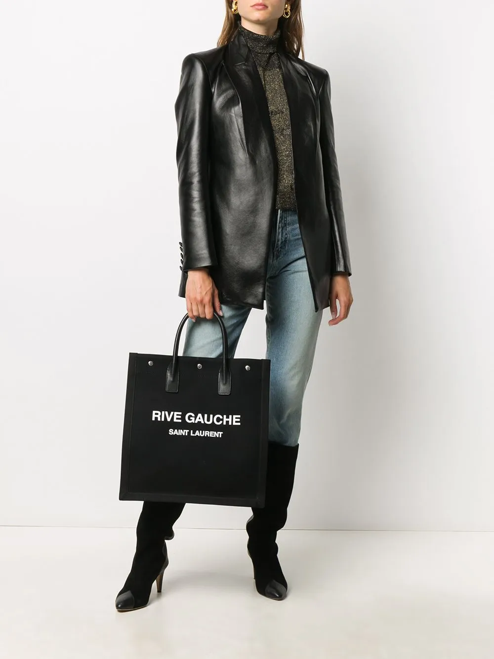 Saint Laurent Rive Gauche Tote Bag