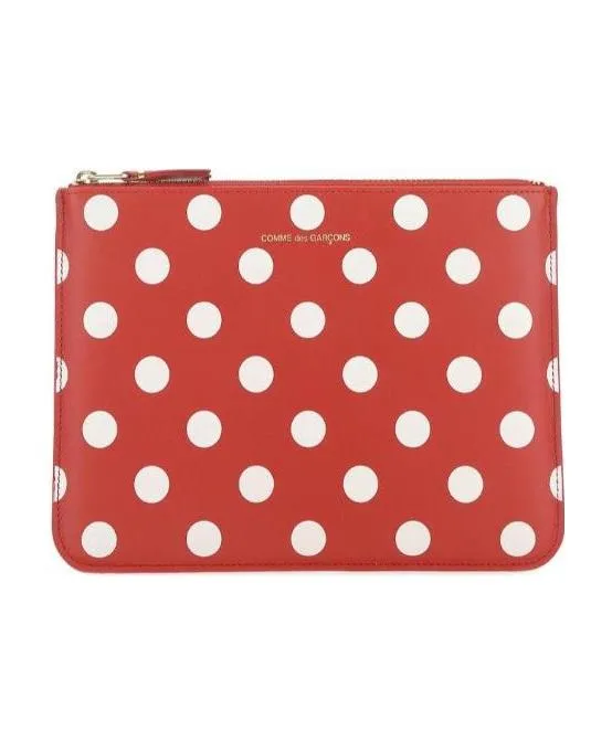 Comme Des GarÇOns Wallet Polka Dot Clutch Bag