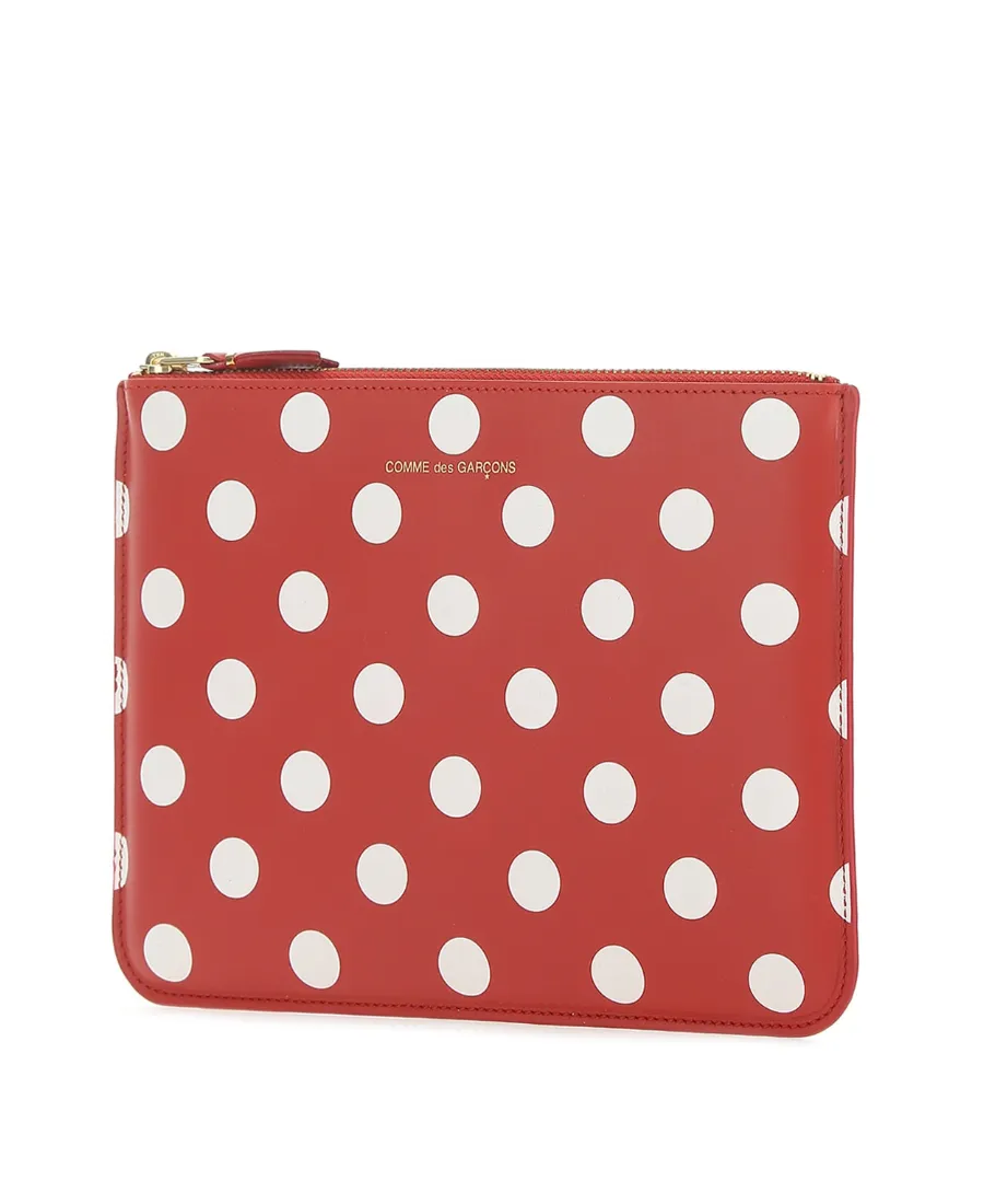 Comme Des GarÇOns Wallet Polka Dot Clutch Bag