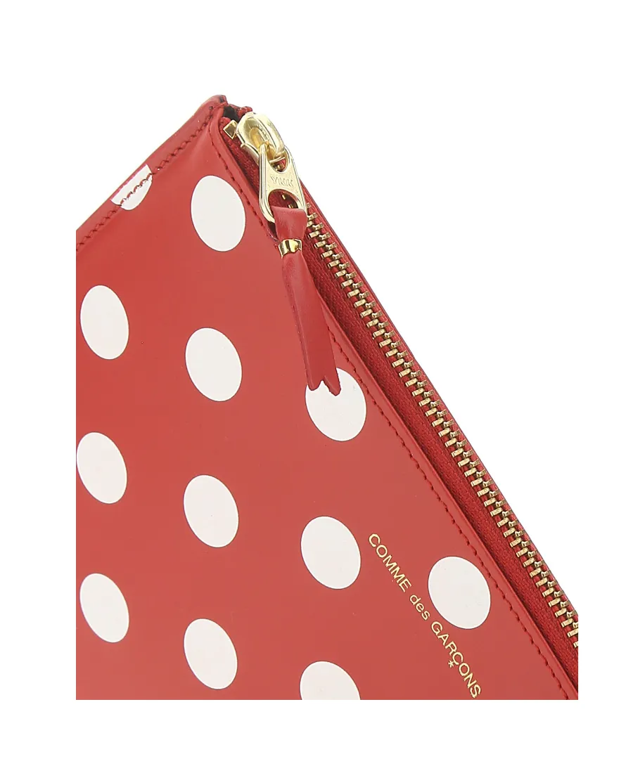 Comme Des GarÇOns Wallet Polka Dot Clutch Bag