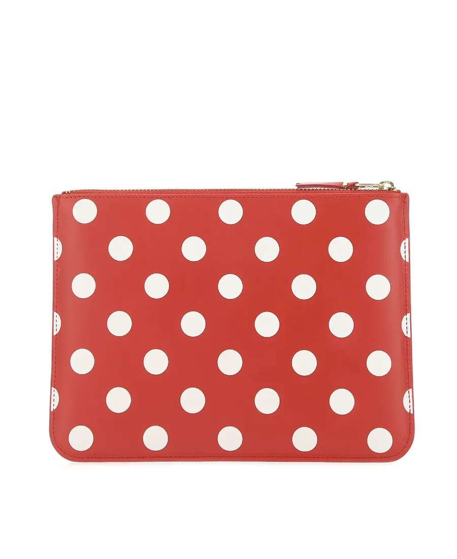 Comme Des GarÇOns Wallet Polka Dot Clutch Bag