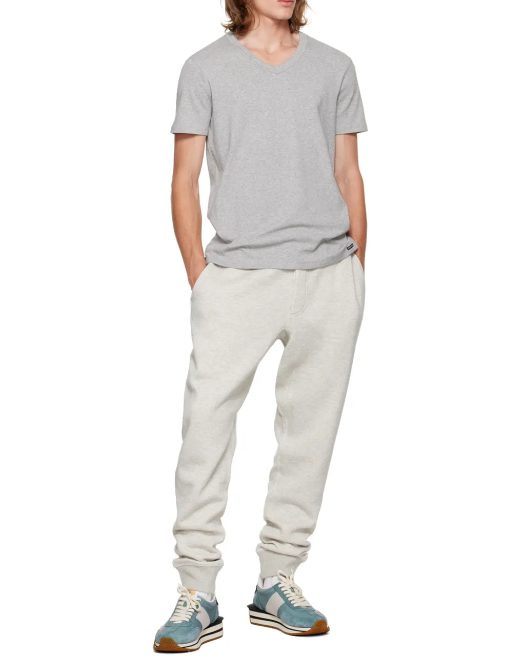Tom Ford Jersey V-Neck T-Shirt