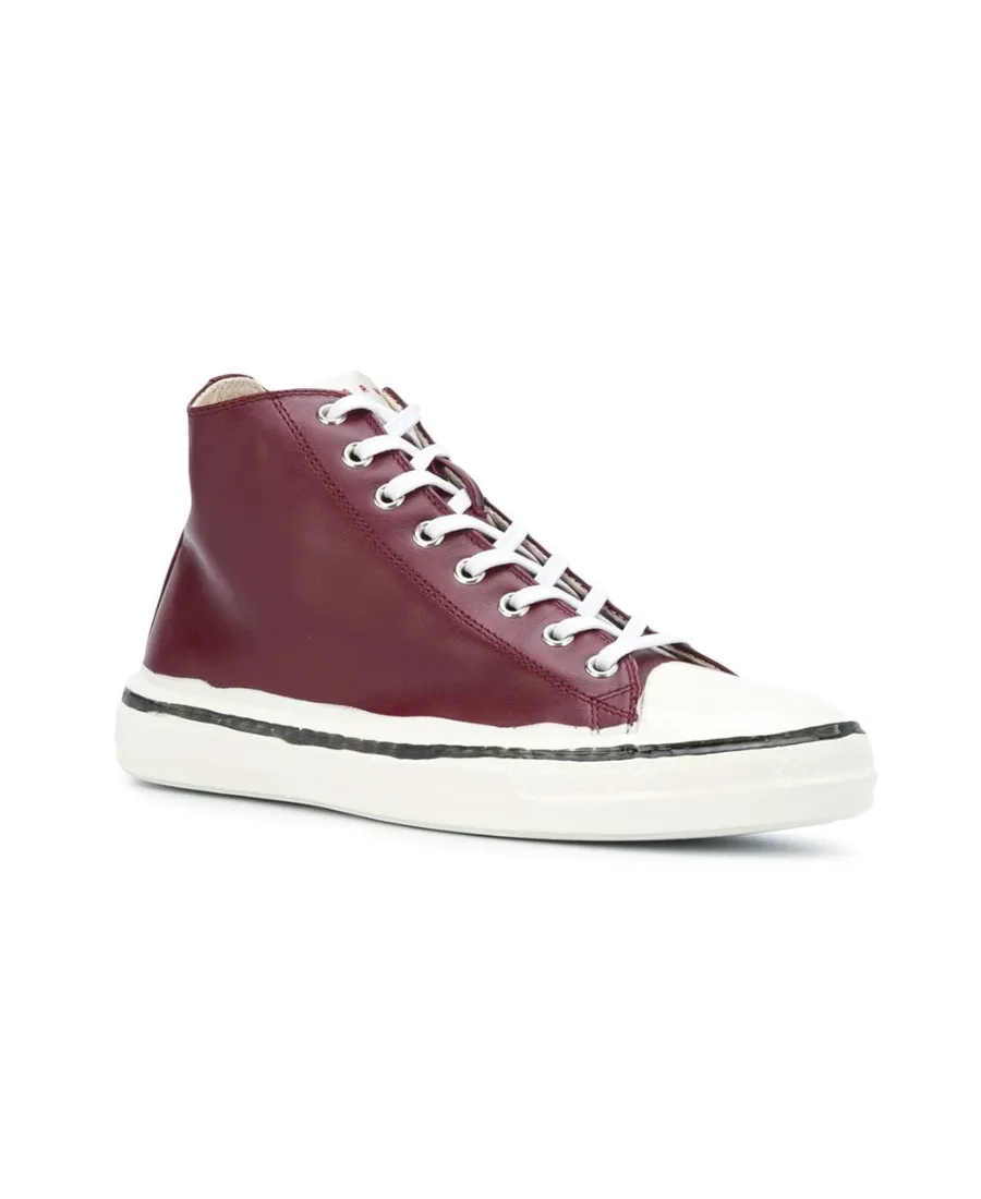 Graffiti High-Top Sneakers