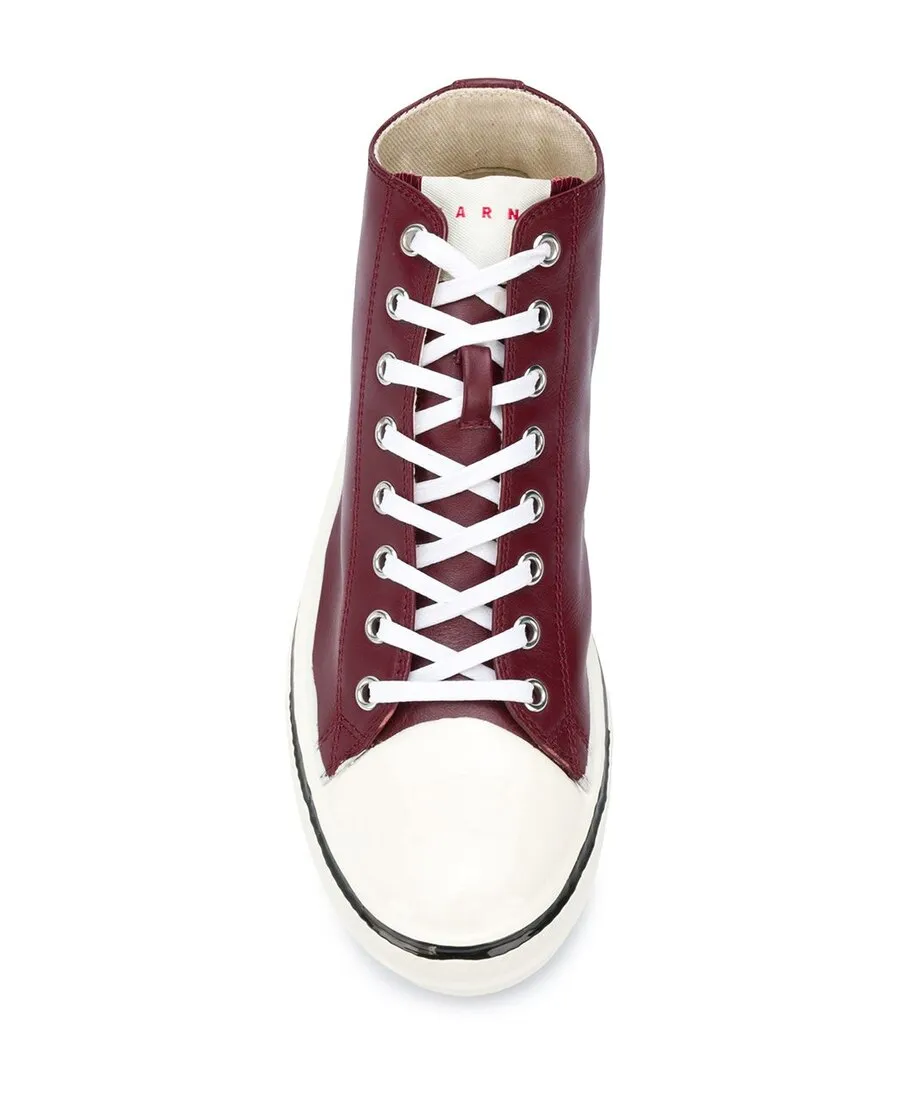 Graffiti High-Top Sneakers