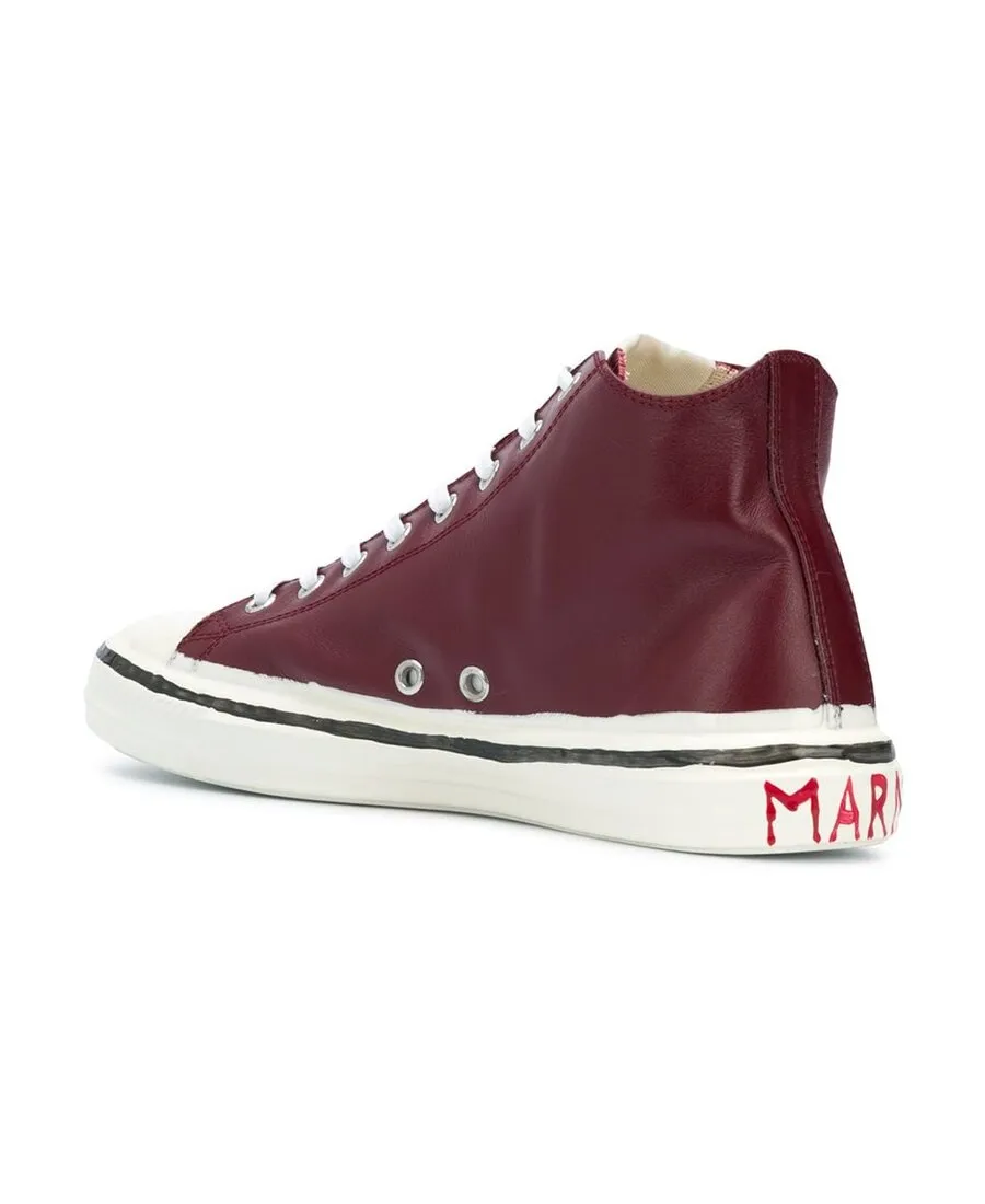 Graffiti High-Top Sneakers