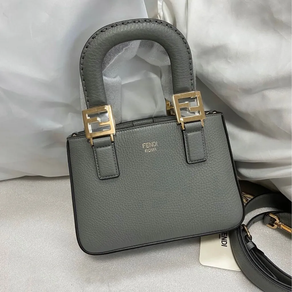 Mini Ff Motif Tote