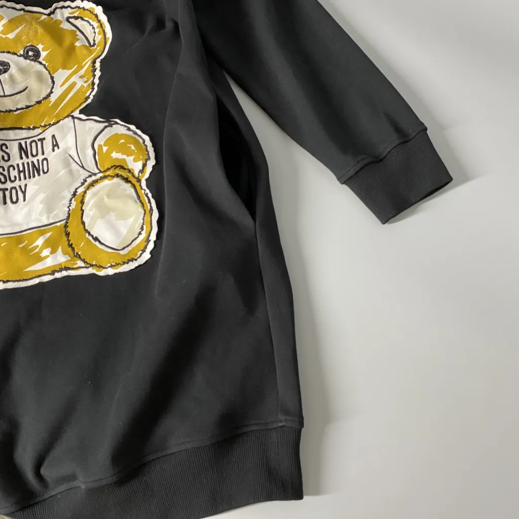 Bear Pattern Long Sweater