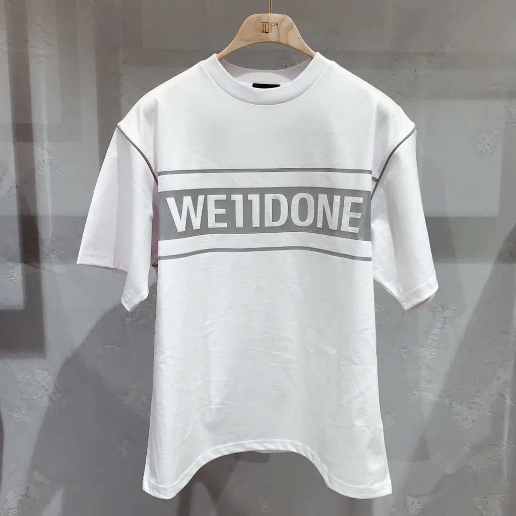 We11Done Logo Printed T-Shirt