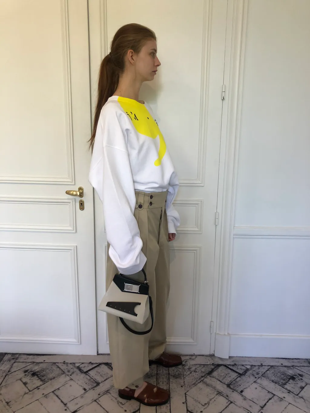 Apostrophe Logo-Print Sweatshirt