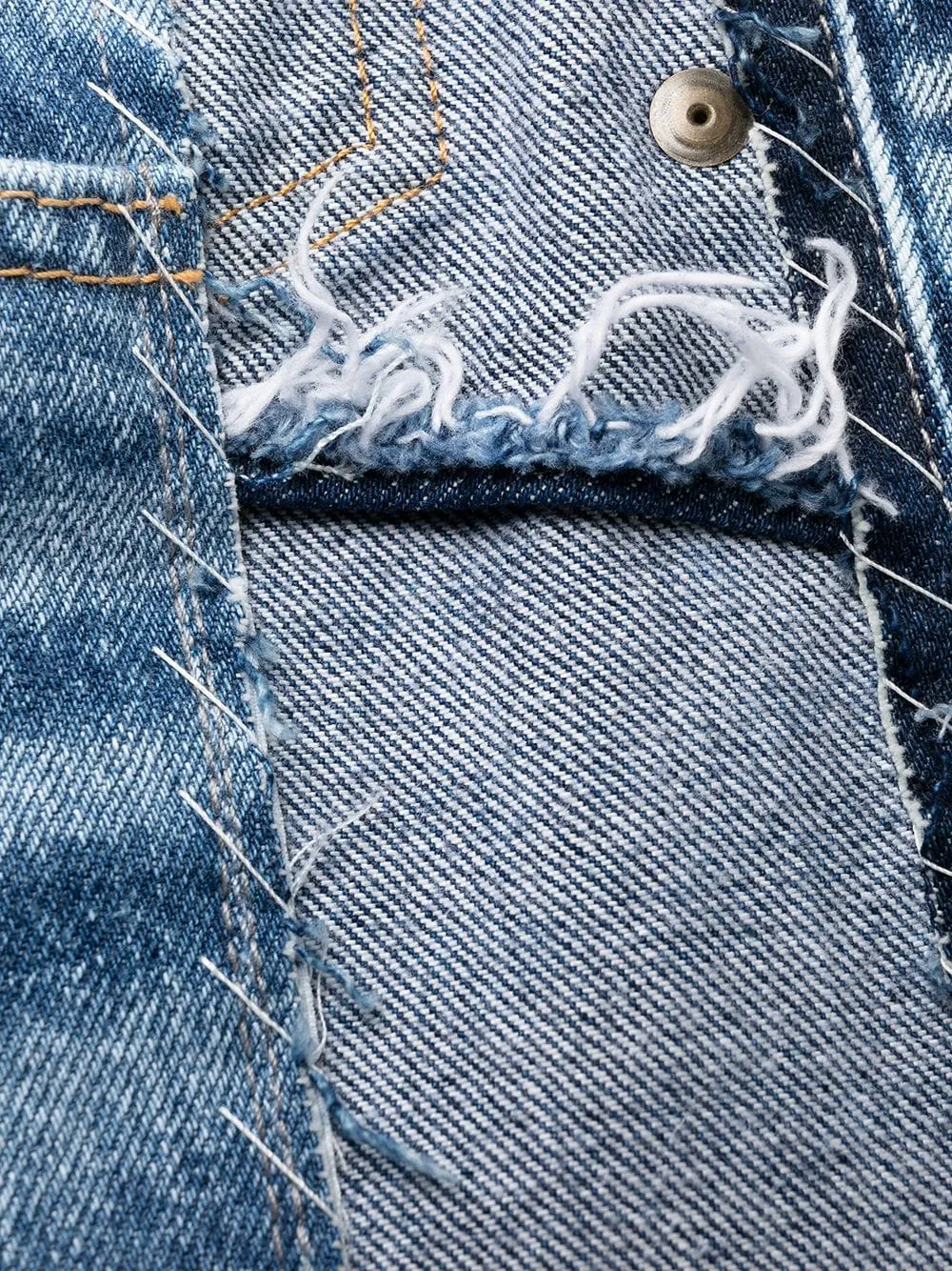 Maison Margiela Spliced Patchwork Jeans