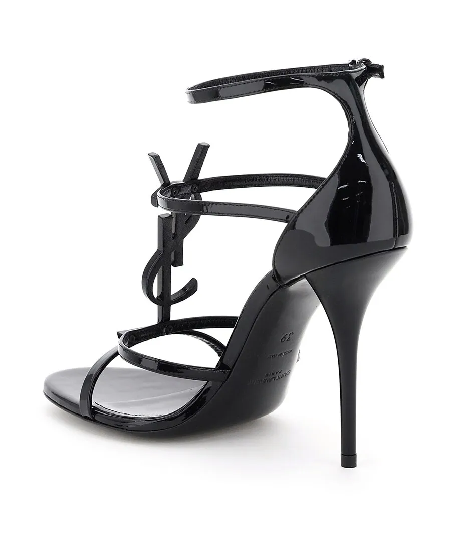 Saint Laurent Cassandra Open Toe Sandals