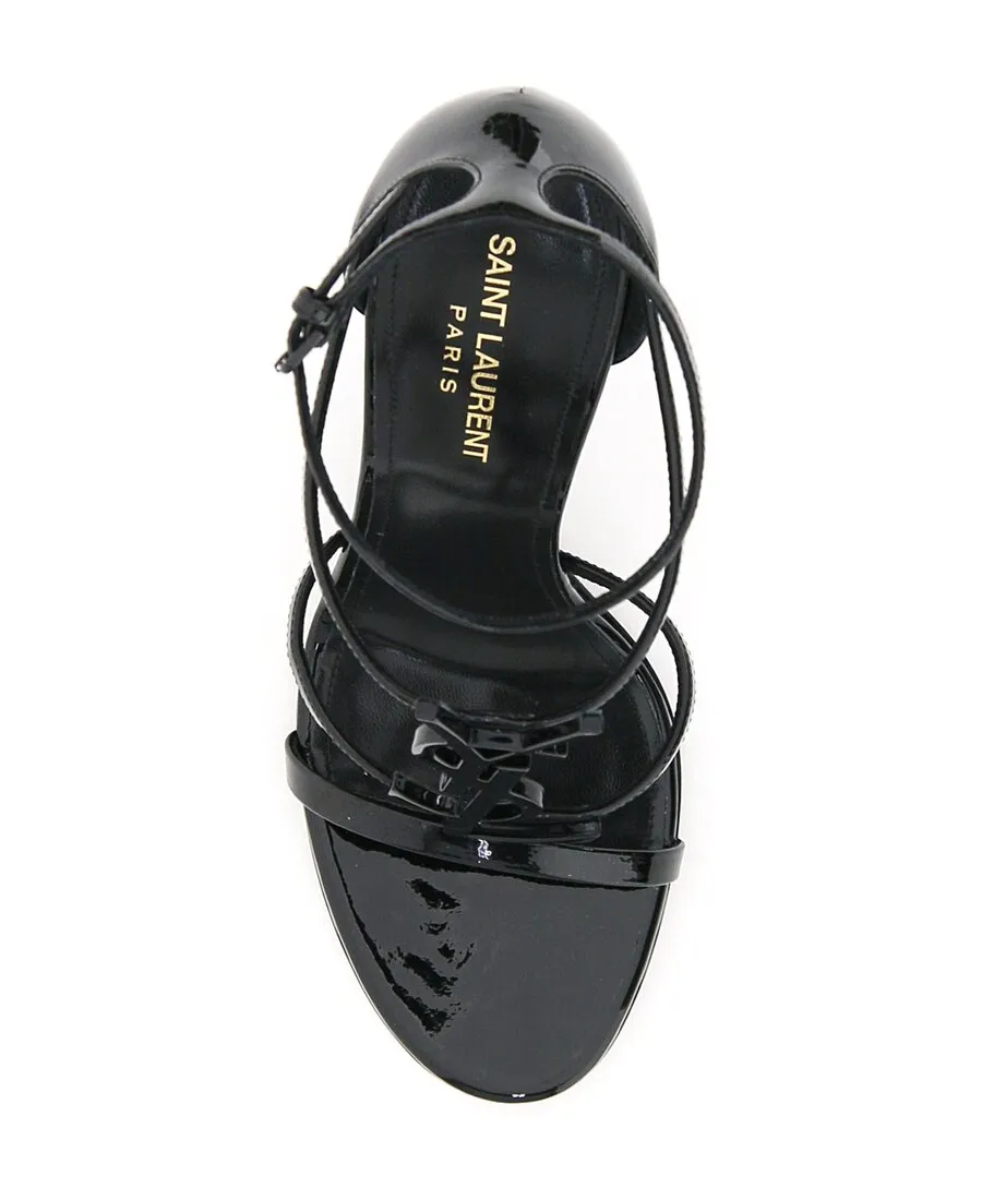 Saint Laurent Cassandra Open Toe Sandals