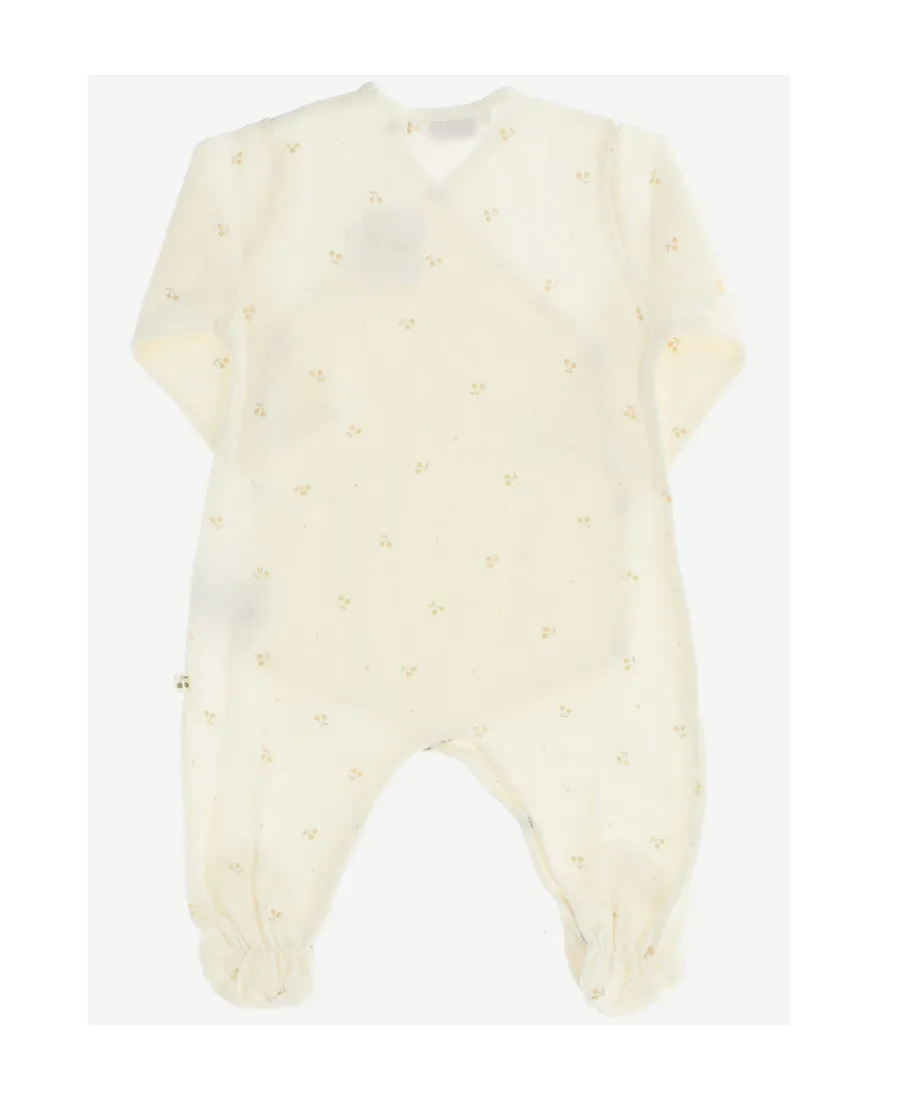 Cherry Print Wrap Pyjamas