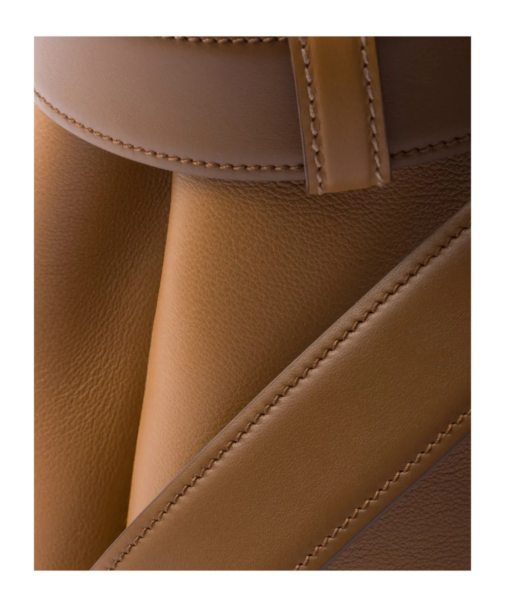 Prada Belted Open-Top Medium Handbag