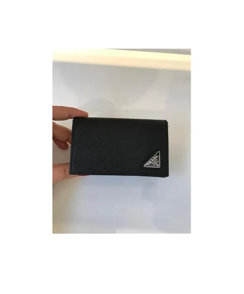 Saffiano Leather Card Holder