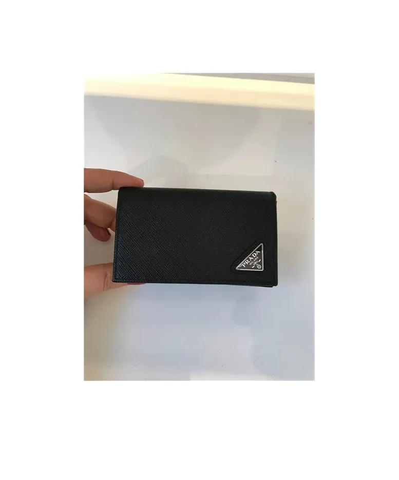 Saffiano Leather Card Holder
