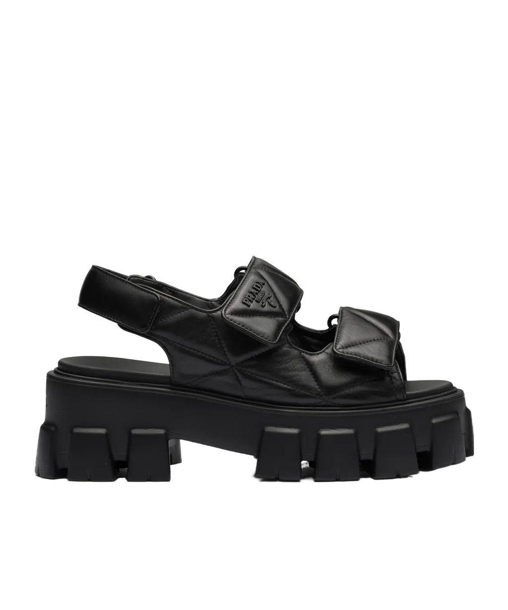 Monolith Nappa Leather Sandals
