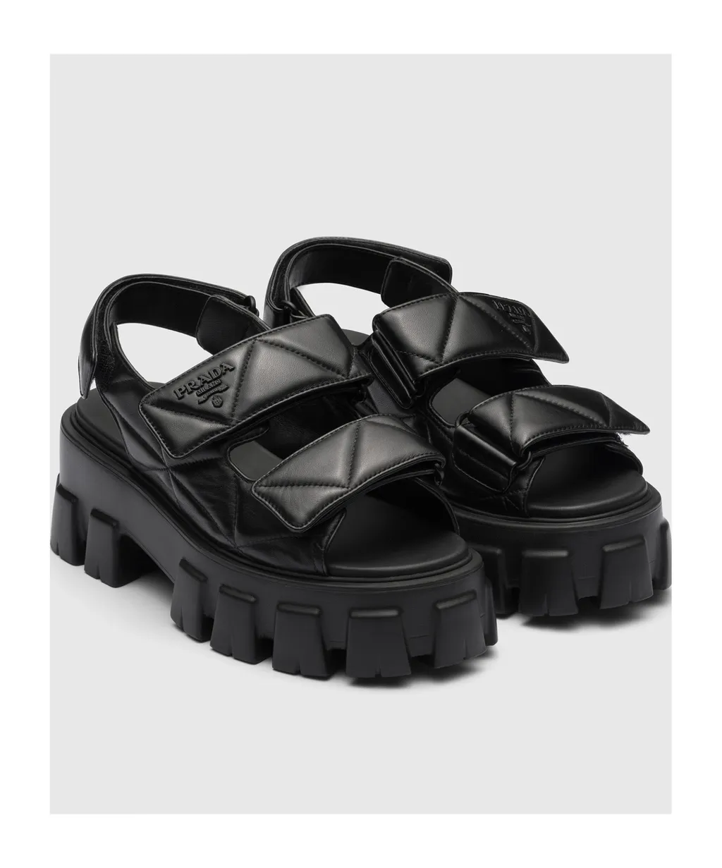 Monolith Nappa Leather Sandals