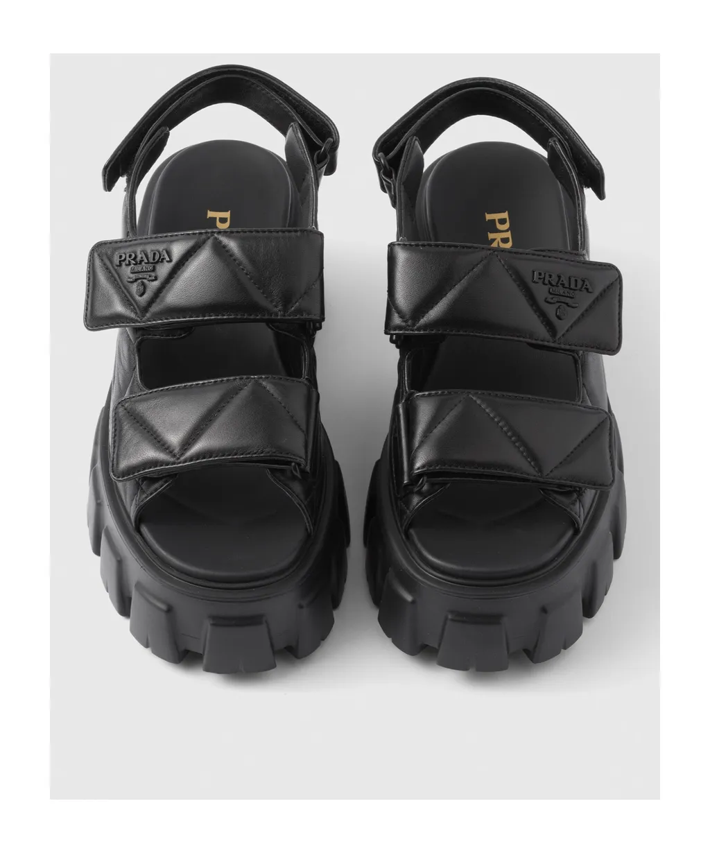 Monolith Nappa Leather Sandals