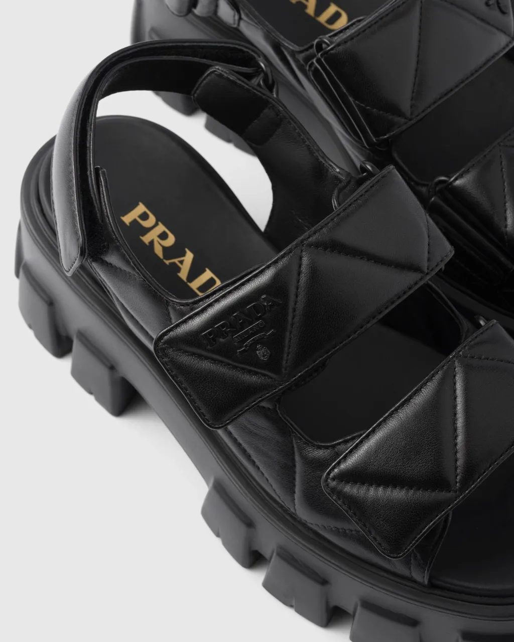 Monolith Nappa Leather Sandals