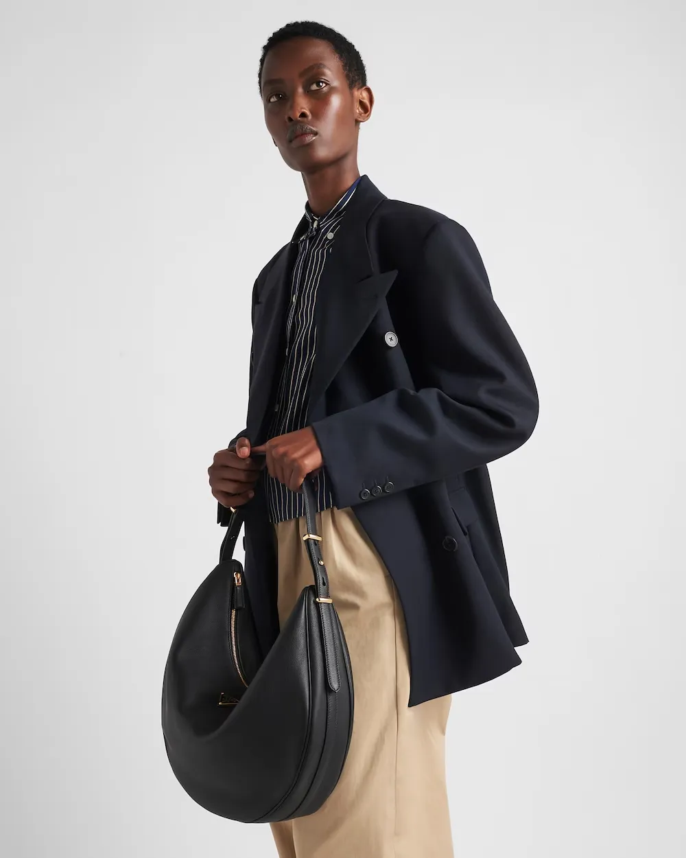 Large Leather Shoulder Bag