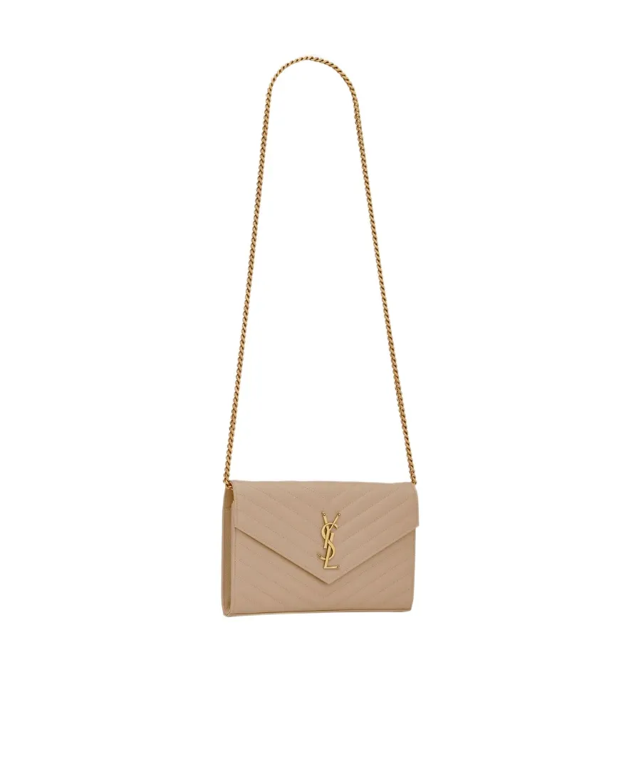 Saint Laurent Monogram Chained Wallet