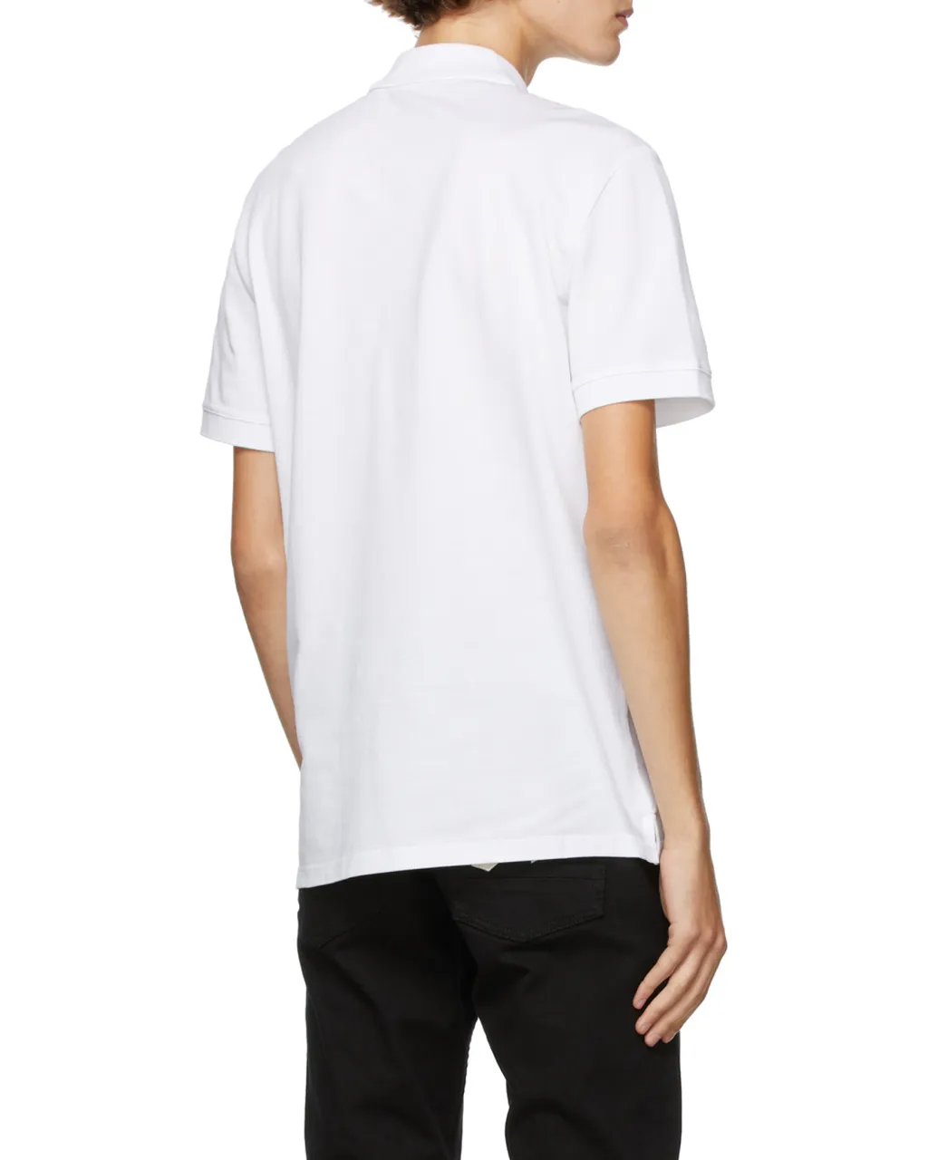 Alexander Mcqueen Skull Embroidered Polo Shirt