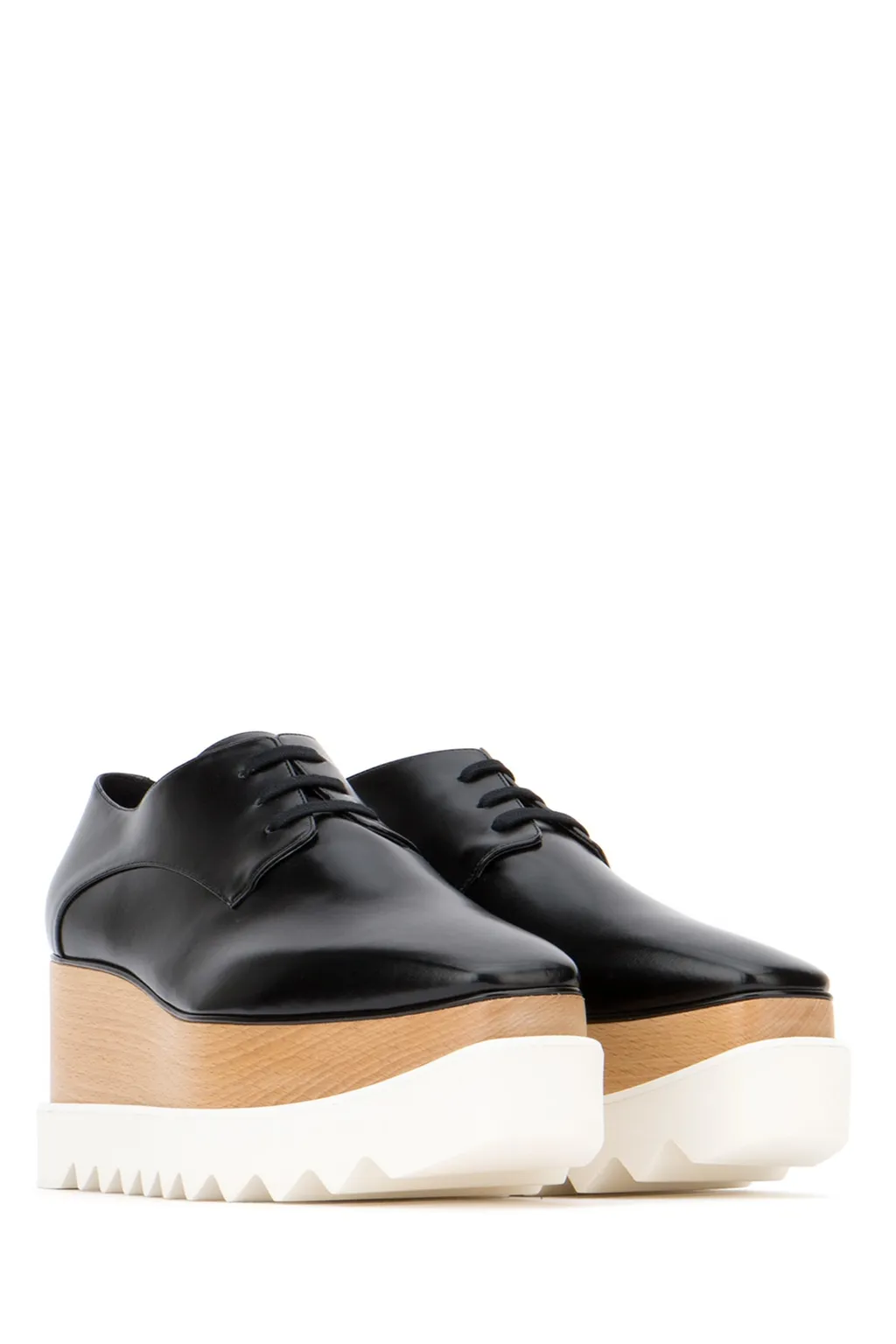 Stella Mccartney Elyse Lace-Up Platform Shoes