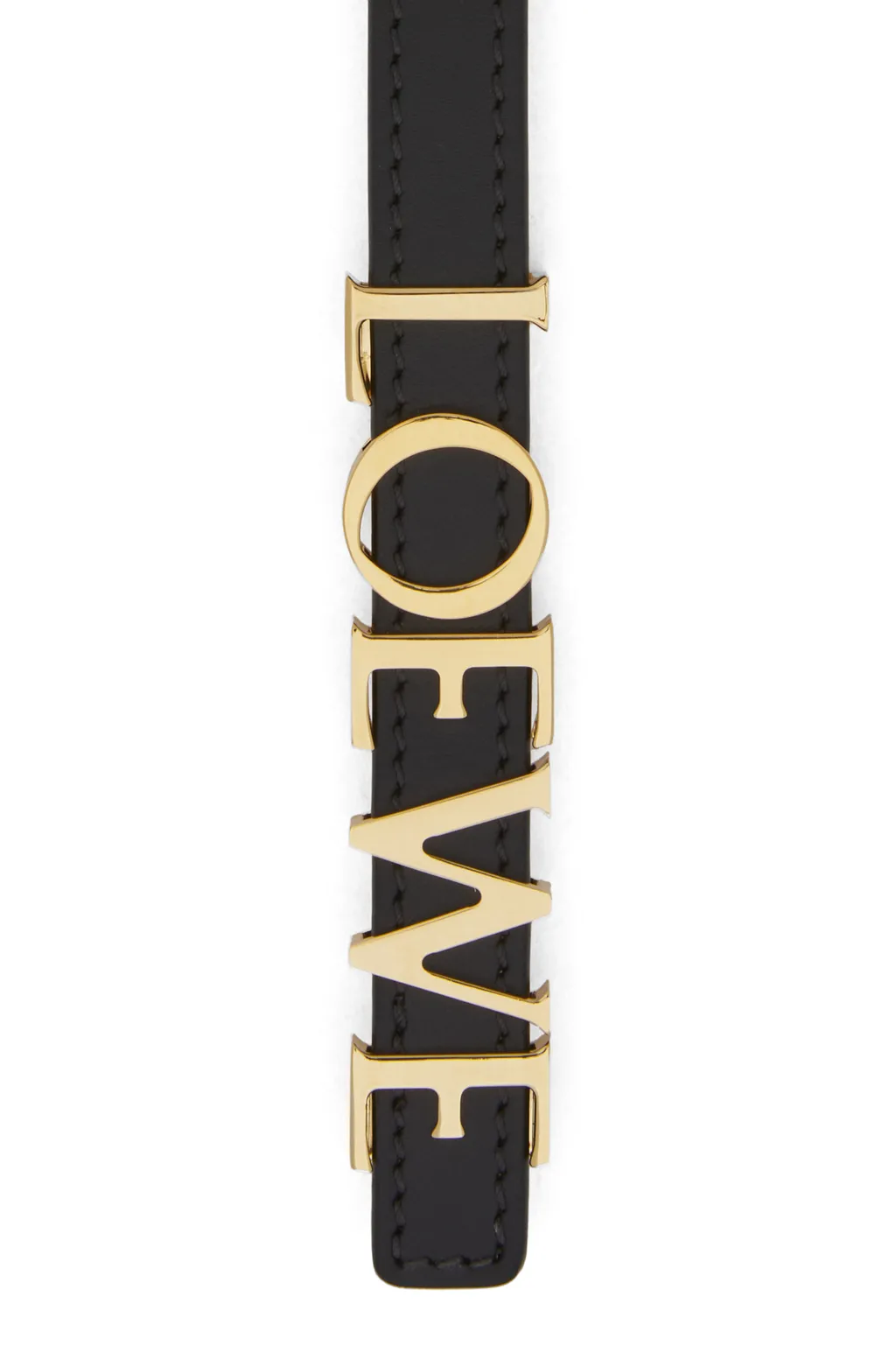 Loewe Logo Lettering Buckle Belt