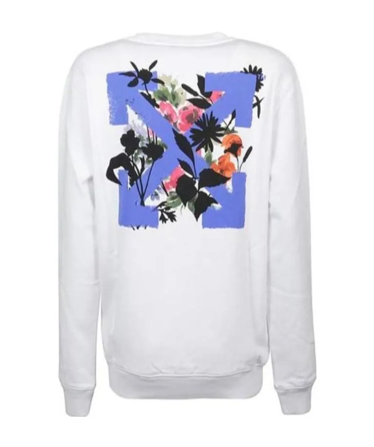 Floral Arrow Logo Sweatshirt