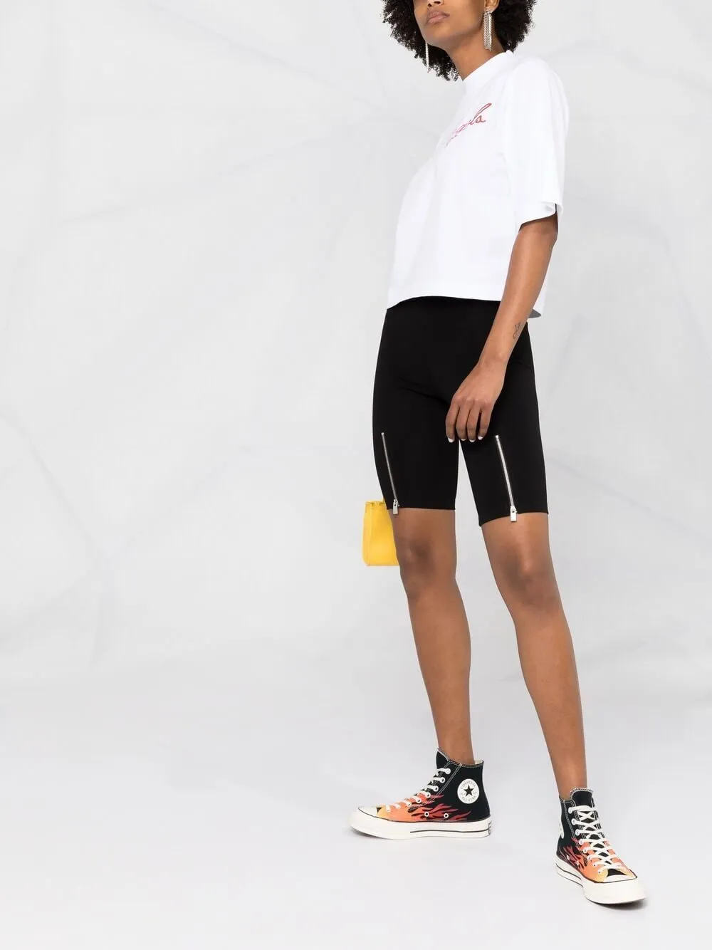 Miami Logo Cropped T-Shirt