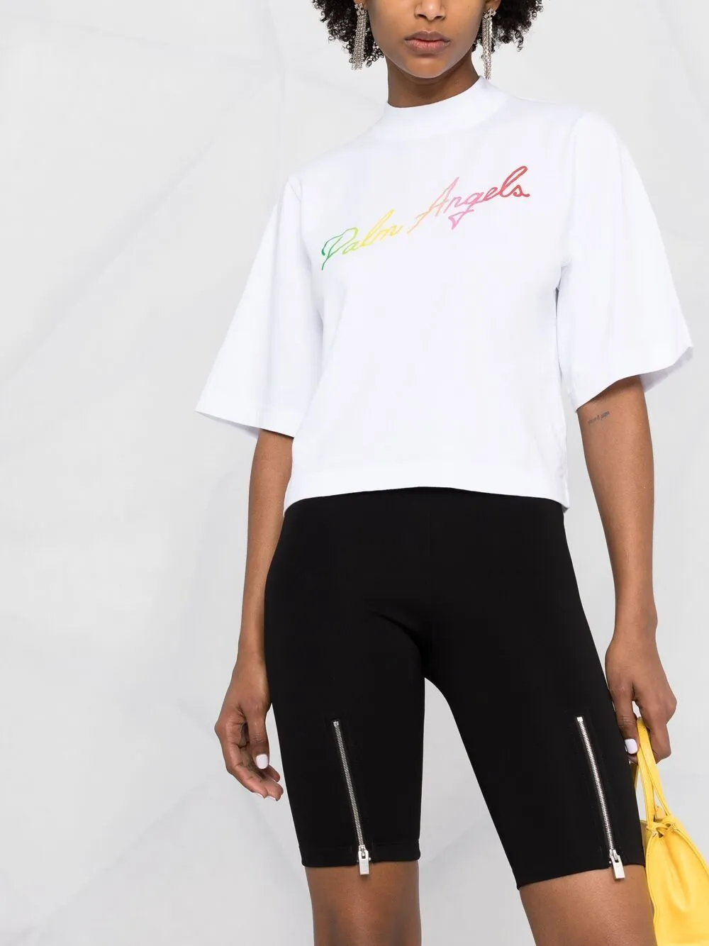 Miami Logo Cropped T-Shirt