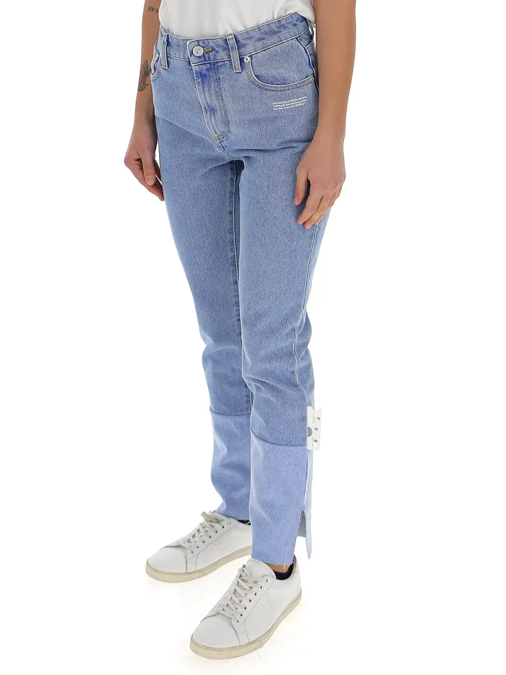 High-Rise Straight-Leg Jeans