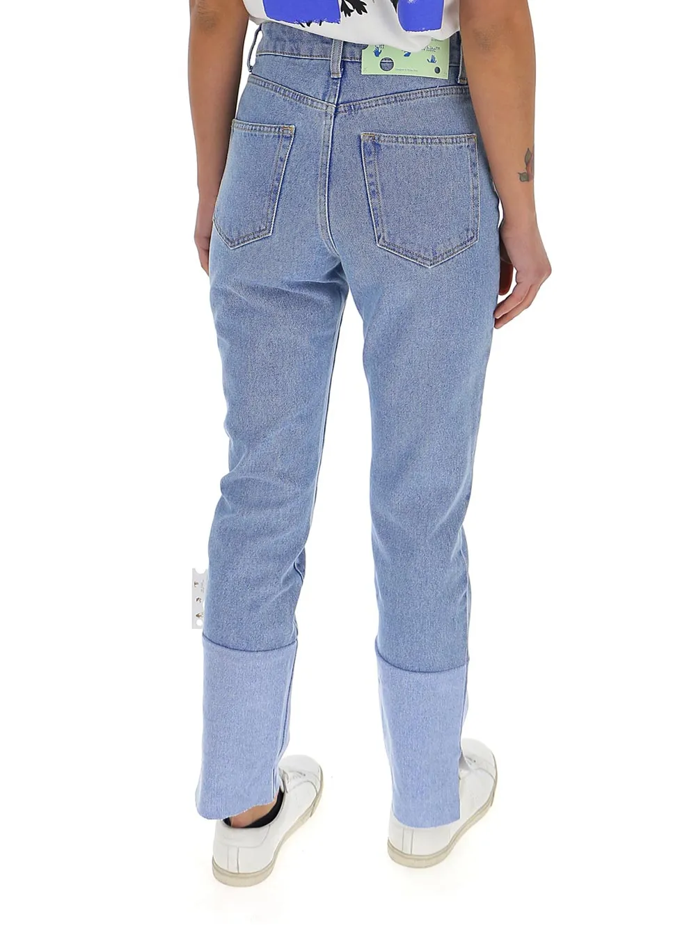 High-Rise Straight-Leg Jeans