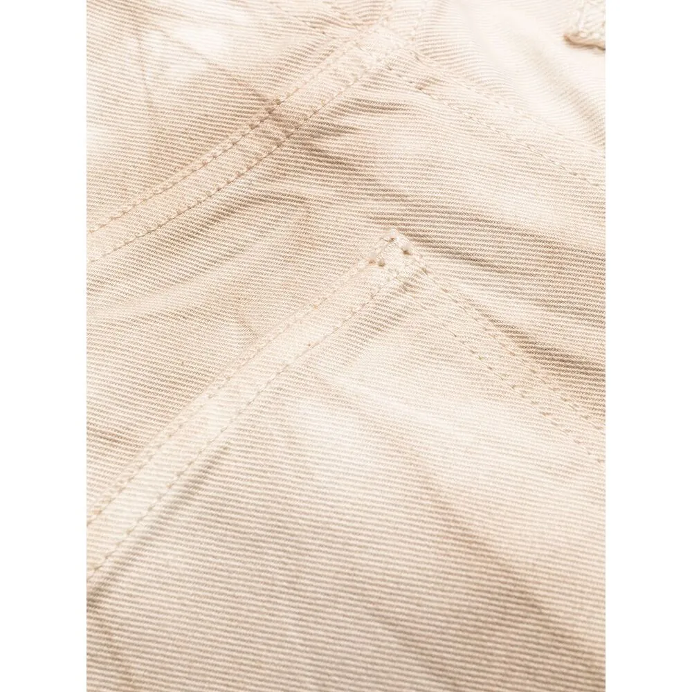 Stella Mccartney Folded Waistband Denim Shorts