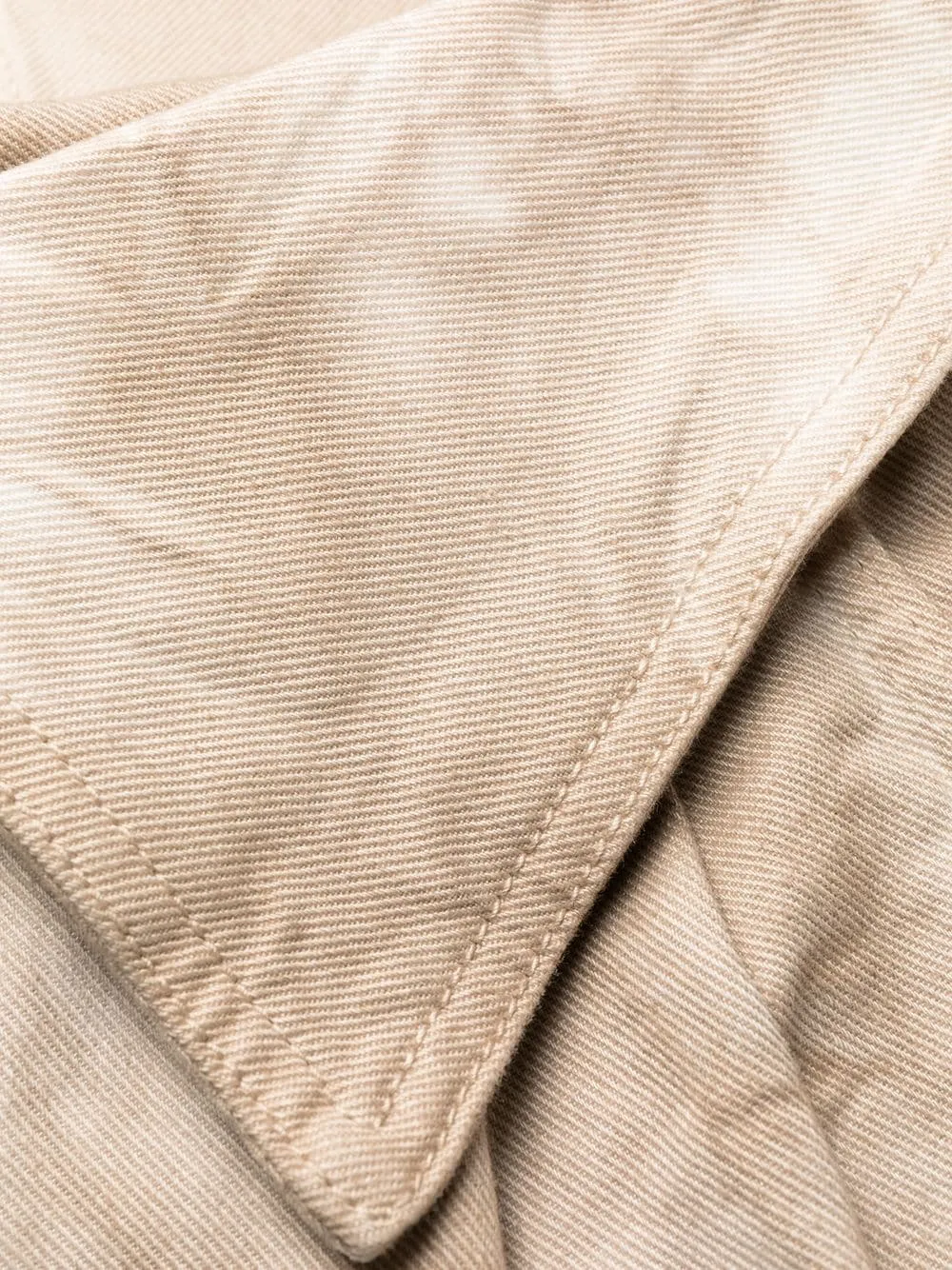 Stella Mccartney Folded Waistband Denim Shorts