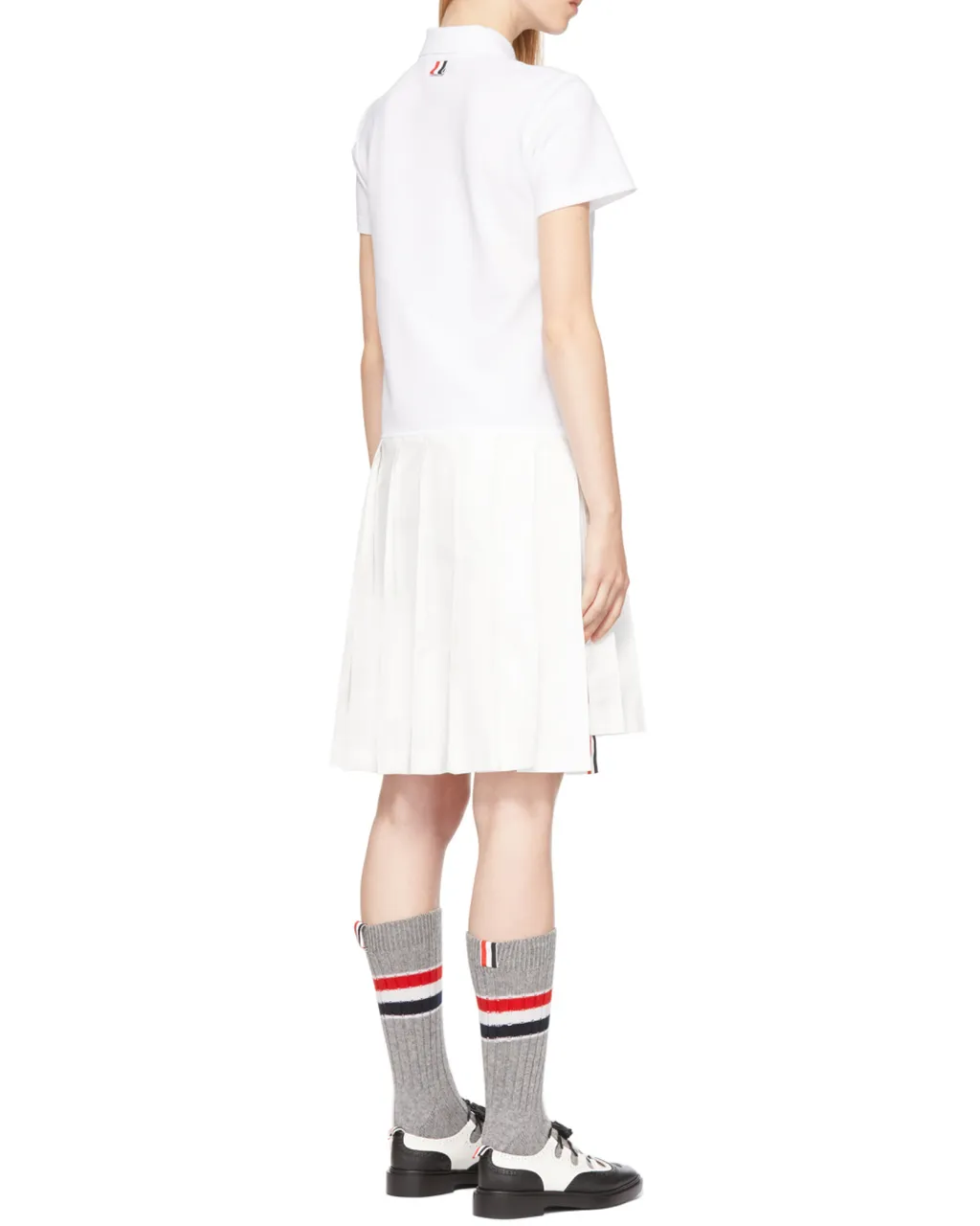Rwb-Stripe Polo Dress