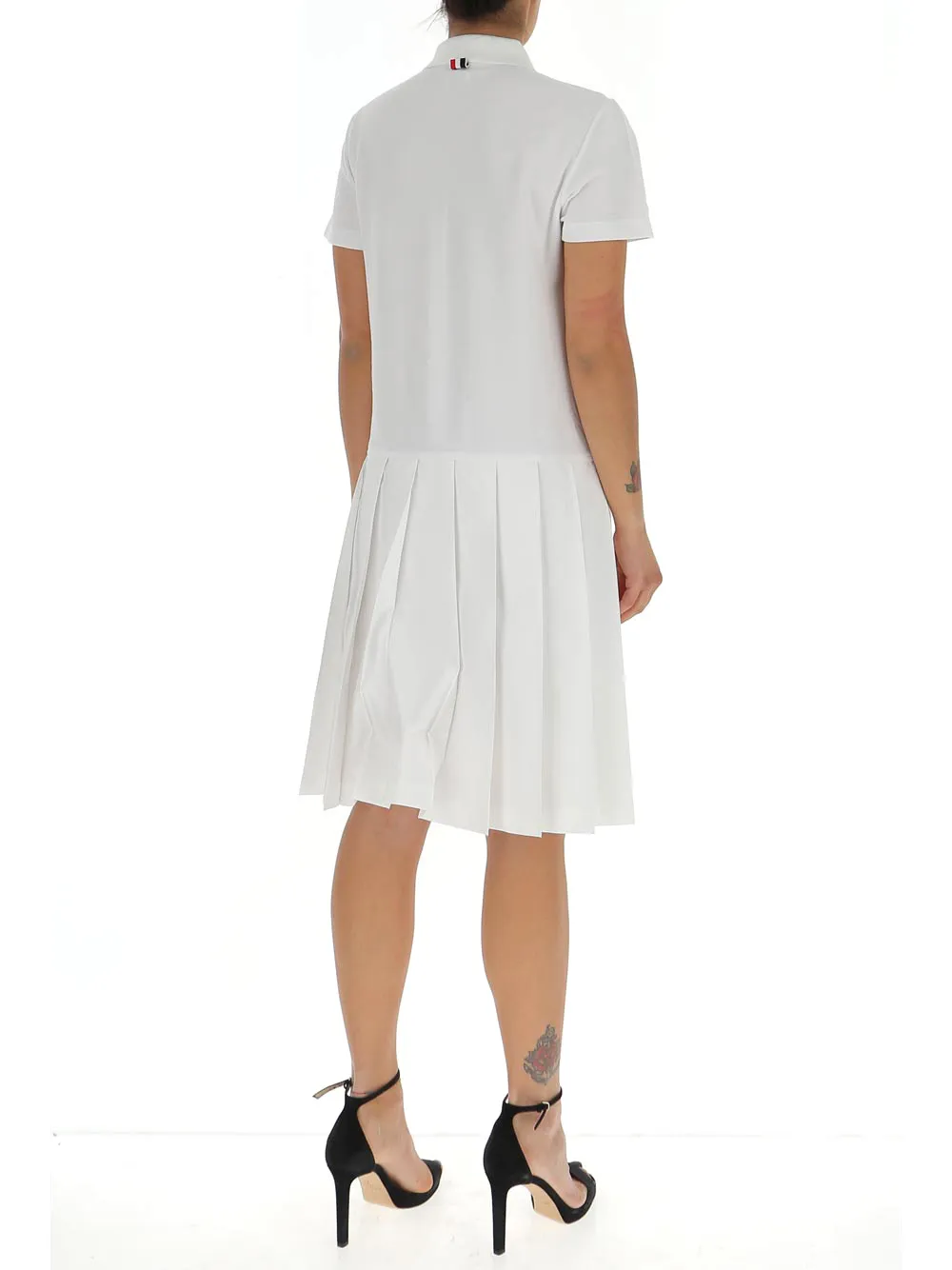 Rwb-Stripe Polo Dress