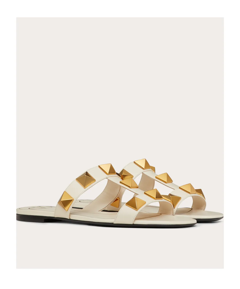 Valentino Garavani Roman Stud Slip-On Sandals