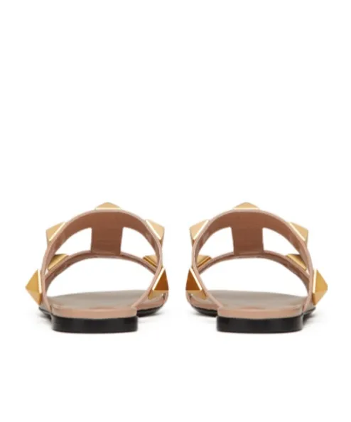 Valentino Garavani Roman Stud Flat Sandals