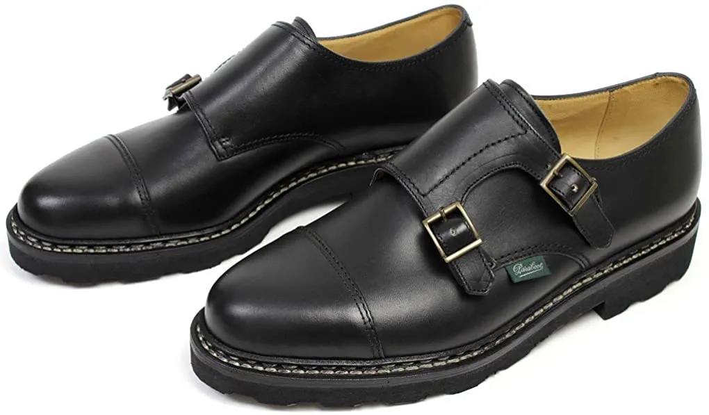Paraboot William Double-Buckled Derbies