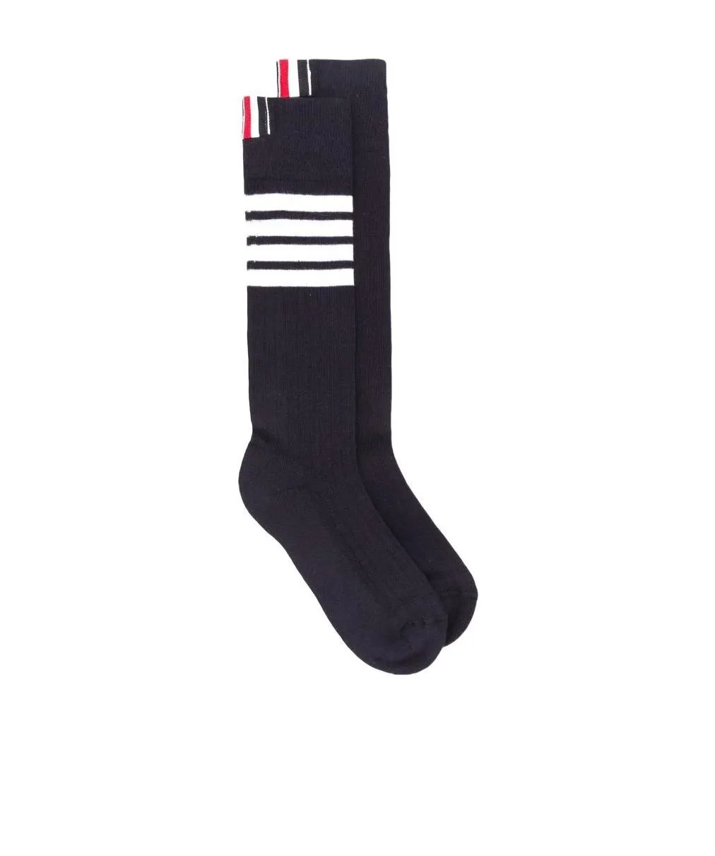 Thom Browne 4-Bar Striped Socks