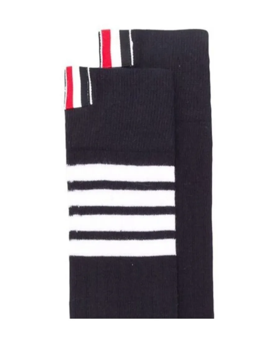 Thom Browne 4-Bar Striped Socks