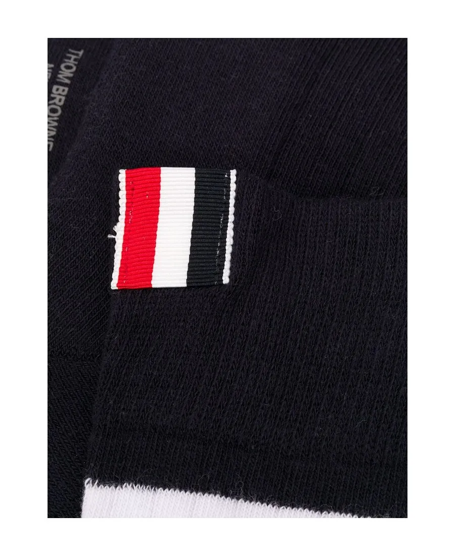 Thom Browne 4-Bar Striped Socks