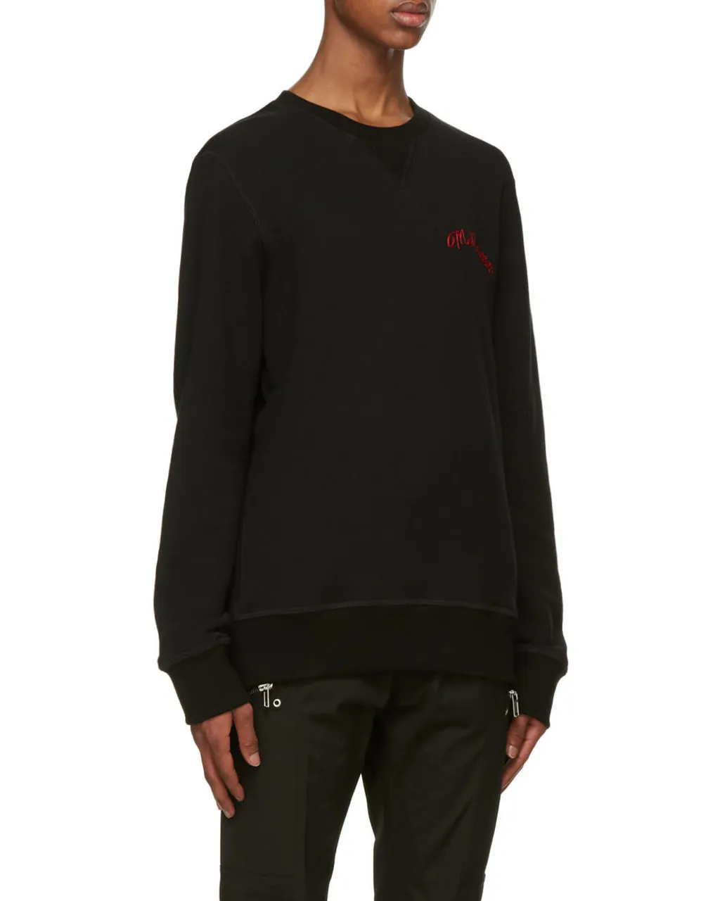 Alexander Mcqueen Logo Embroidered Sweatshirt