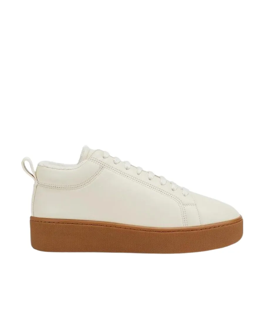 Low-Top Lace-Up Trainers