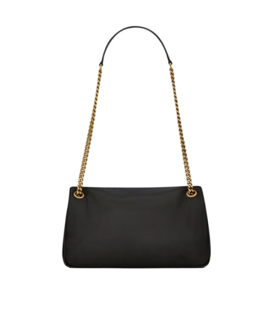 Saint Laurent Calypso Logo Plaque Shoulder Bag